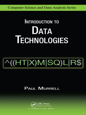 cover image of Introduction to Data Technologies